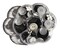 Buttons Galore Treasure Box Fancy Designer Buttons for Sewing and Crafts, Scrapbooks and Paper Crafts - 100+ Buttons